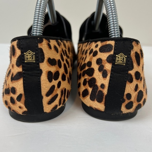 Birdies The Starling Leopard Calf Hair Loafers - Picture 4 of 7